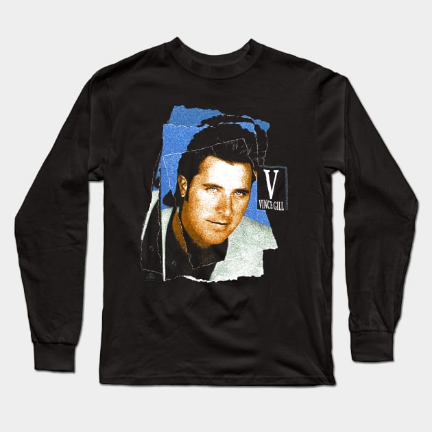 Vince Gill Long Sleeve T-Shirt by FandiLagi